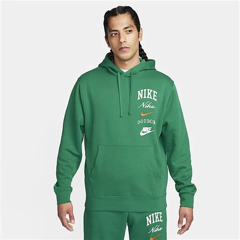 hoodie heren nike groen|Groen Hoodies .